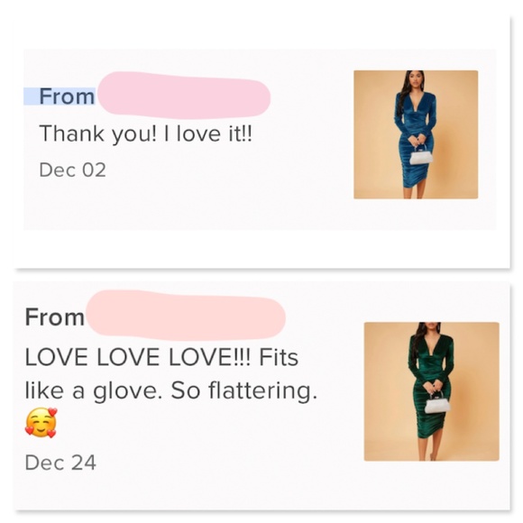 Deep V Neck Ruched Velvet Green Long Sleeve Midi Dress - Picture 9 of 11